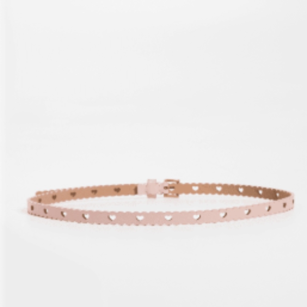 Kate Spade New York Scalloped Heart Belt Small/Med - Picture 3 of 7